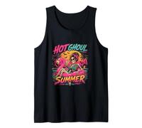 Hot Ghoul Summer Summerween Pool Party Camiseta sin Mangas