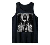 Hot Girl on T-Shirt para Hombre - Sexy Fallen Angel Ver. #1 B&W Camiseta sin Mangas