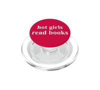 Hot Girls Read Books Reading Theme Bookish Items Book Lovers PopSockets PopGrip para MagSafe