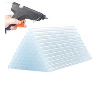 Hot Glue Sticks, 90 Piece Pack, 7,88 x 0,28 pulgadas Transparente Adhesive Barras, Strong Bond, Wood, Quick Melt Formula, Standard Size, Ideal for Crafting, Jewelry Making, Home Repair,