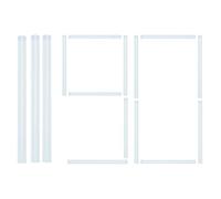 Hot Glue Sticks, 90-Piece Pegamento Sticks for Wood, EVA transparente Hot Melt Adhesion Bars, Strong Bonding Formula, Ideal para manualidades, Jewelry Making, Artistic Projects, Home Repair, 20 x 0,7