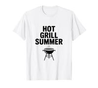 Hot Grill Verano BBQ Lover Foodie Camiseta