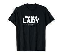 Hot Gym Lady Gym Fitness Training Mujeres Gimnasio Entrenamientos Camiseta