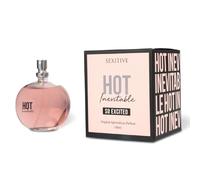 HOT INEVITABLE, Sexitive Perfume con Feromonas para Mujer. Fragancia Sensual e intensa. Atracción Natural, Carisma y Confianza. Suave vainilla dulce - 100 ml 3.4 fl oz (So Excited)