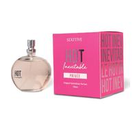 HOT INEVITABLE, Sexitive Perfume con Feromonas para Mujer. Fragancia Sensual e intensa. Atracción Natural, Carisma y Confianza. Suave vainilla dulce - 100 ml 3.4 fl oz (Privée)