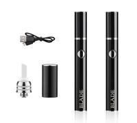 Hot Knife Dab Tool, Electric Ceramic Hot Knife with 510 Thread, Fast Heating Electric Dab Tool for Wax, Dabs, Oil, Candle Slicing, Home DIY Cutting Projects and Kitchen Use (2 PCS)