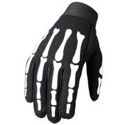 Hot Leathers Guantes mecánicos de Esqueleto (Negro, pequeño)