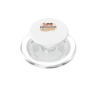 Hot Librarian Summer Funny Reading Aesthetic Book PopSockets PopGrip para MagSafe
