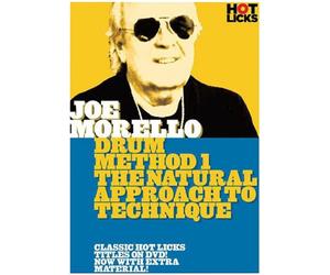 Hot Licks: Joe Morello - Drum Method 1 The Natural Approach To Technique [Reino Unido] [DVD]