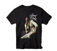 Hot Lionel Richie Signature Gift Fami Men All Size T-ShirtBlackM