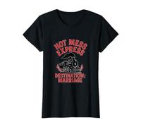 Hot Mess Express Destino Matrimonio Novia Fiesta Novedad Camiseta