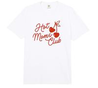 Hot Moms Club Cherry Coquette Proud Mothers Comfort Colors Adult Heavyweight T-Shirt