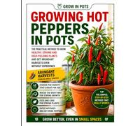 Hot Peppers in Pots: The Practical Step-by-Step Method to Grow Healthy Plants and Get Abundant Harvests Even as a Beginner (Grow in Pots)