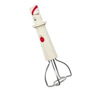 Hot Plate Gripper - ABS Silicone And 201 Stainless Steel Construction 10.04x0.98x3.15in Red White Style Includes 1 Piece - Anti Slip Bowl And Tray Lifter - Safely Handles Hot Dishes Plates Ánd Kitchen