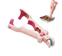 Hot Plate Gripper - Anti Scald Clamp, Nonslip Silicone Food Holder Kitchen Tool, 4 in 1 Dish Lifter | Hot Pot Gripper |Resistant Clamp for Bowls Pans Tableware Microwave Steamer Baking