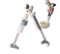 Hot Plate Gripper, Anti-Scald Dish Gripper Clamp, Non-Slip Heat Insulation Pot Holder, 2-en-1 Hot Bowl Tongs, 9.45x2.76x2.48in, Ideal for Baking, Cooking, Safe Handling of Items