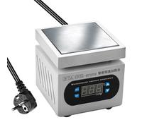 Hot Plate HUIOP Estación de calentamiento de placa de aluminio Plataforma de precalentamiento de mesa de placa caliente electrónica 0-400 ℃ para plantación de BGA Placa de circuito impreso Reparacione