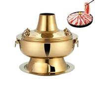 Hot Pot Burner, Steel Vessel, Heat Cooker, Food Server, for Party Events