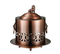 Hot Pot Olla Caliente Olla Caliente De Acero Inoxidable, Estufa Alcohol, Individual Shabu, Comercial Para El Hogar Comercial Cocina(A)