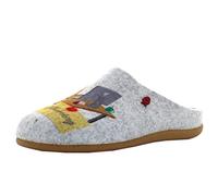 HOT POTATOES Hatting, Pantuflas Mujer, Gris, 40 EU