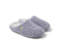 Hot Potatoes, Modelo EDMORE, Pantuflas de pelo rizado, Zapatillas de estar por casa de pelo efecto borreguito y brillo para Mujer. Planta acolchada de pelo y extraíble, suela caucho natural y flexible