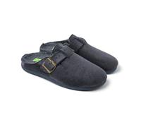 HOT POTATOES, Modelo KALKASKA, Pantuflas zueco de Microfibra Bamara, Zapatillas de estar por casa para Hombre, Ligeras y piso flexible, Planta de pelo efecto borreguito. Suela de EVA reciclada