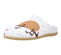 HOT POTATOES Musau, Pantuflas Mujer, Gris, 38 EU