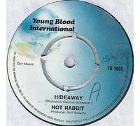 HOT RABBIT - HIDEAWAY 7 INCH (7" VINYL 45) UK YOUNG BLOOD INTERNATIONAL 1972