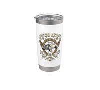 Hot Rod Garage USA Vintage Muscle Classic Cars Equipo alado Vaso térmico de acero inoxidable de doble pared