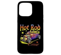 Hot Rod Girls Crew Damas con Muscle Cars Tuning modificación Carcasa para iPhone 15 Pro MAX