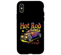 Hot Rod Girls Crew Damas con Muscle Cars Tuning modificación Carcasa para iPhone X/XS