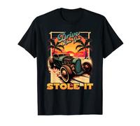 Hot Rod Racing Drive Like You Roble It, Retro, Vintage Camiseta
