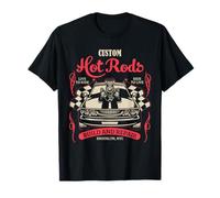 Hot Rods Rat Rod Build Repair Racing Garage Vibe Art Camiseta