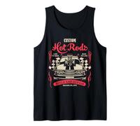 Hot Rods Rat Rod Build Repair Racing Garage Vibe Art Camiseta sin Mangas