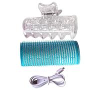 Hot Rollers Hair Curlers, Electric Rollers, 1.26×3.34inches Self-Adhesive Portable Hair Crimper, Wig Curling Styling Tools, Flawless Curls for Medium Curl