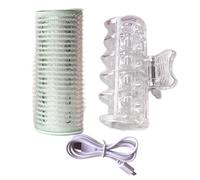 Hot Rollers Hair Curlers - Electric Self-Adhesive Portable Hair Curlers for Effortless Styling, Perfect for Achieving Flawless Curls Medium Hair Electric Rollers - Self-Adhesive Portable