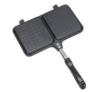 Hot Sandwich Maker - Press de queso, sartén | Panel Double Stufe Hot Sandwich Maker con pan tostador de pan tostador sin stick sartén para acampar al aire libre para cocinar tostadas de desayuno fácil