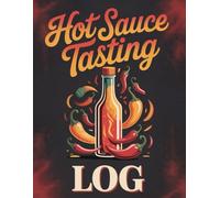 Hot Sauce Tasting Log: A Chili Lover’s Journal to Record Flavor Profiles, Heat Levels, Ingredients, and Personal Hot Sauce Reviews