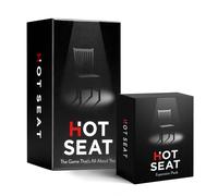 HOT SEAT Party Game + Expansion Set - El juego de cartas familiar que se trata de ti - para ni os, preadolescentes, adolescentes, estudiantes uni