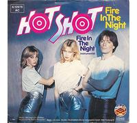 Hot Shot - Fire in the night (1981) / Vinyl single [Vinyl-Single 7'']