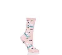 Hot Sox Toalla de pie Mona Lisa G para mujer, color marrón, 40 x 60 EU