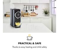 Hot Spring Plus dispensador de agua caliente 5 l tanque de agua de acero inoxidable 45-95 °C negro Klarstein