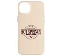 Hot Springs Arkansas - Etiqueta AR de Hot Springs Carcasa para iPhone 14 Plus