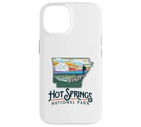 Hot Springs National Park Arkansas Nature Illustration Carcasa para iPhone 14