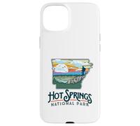 Hot Springs National Park Arkansas Nature Illustration Carcasa para iPhone 15 Plus