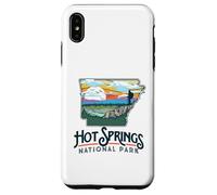 Hot Springs National Park Arkansas Nature Illustration Carcasa para iPhone XS MAX