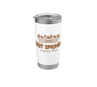 Hot Springs National Park Arkansas Senderismo Camping Souvenir Vaso térmico de acero inoxidable de doble pared