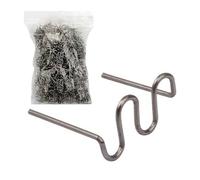 Hot Staples - Pasadores de Acero Alto Líquido | Kit Ondulado Profesional Reparación de para Vehículos Automóviles Reparación Universal del Tablero del Coche para Reparación de Coche