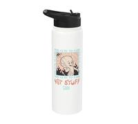 Hot Stuff Too Cute To Care Stainless Steel Insulated Water Bottle