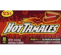 Hot Tamales-24ct-Individual Mini Boxes Hot Cinnamon Flavor-(Net Wt. 18.72oz)